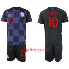 Kroatien Fodboldtrøjer MODRIC 10 Børn Udebanesæt VM 2018